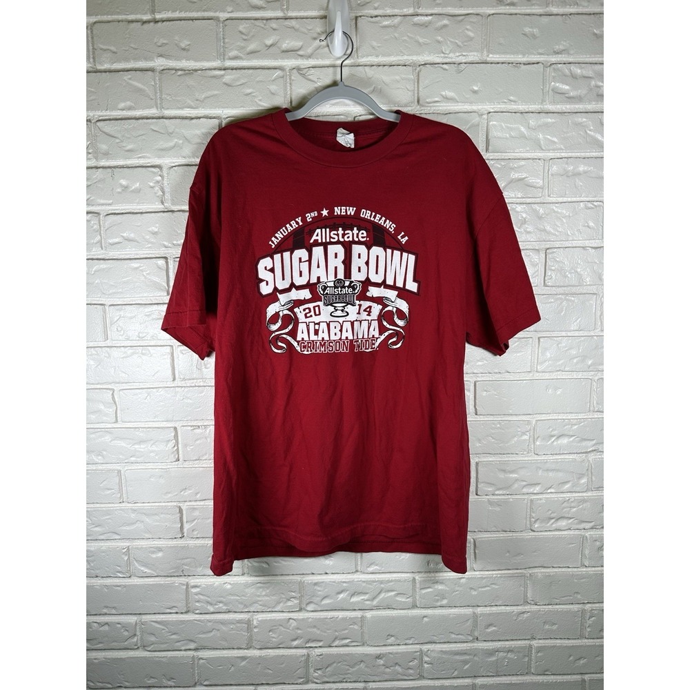 Alabama Crimson Tide XL 2014‎ Allstate Sugar Bowl Shirt  NCAA Football Cotton